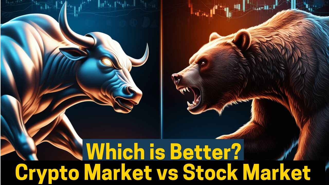 Top 5 Ways Crypto Market vs Stock Market Which is Better?