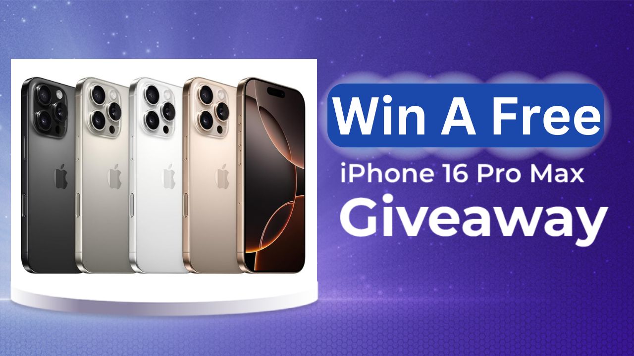 Win a Free iPhone 16 Pro Max – Your Chance to Own the Latest Apple Innovation!